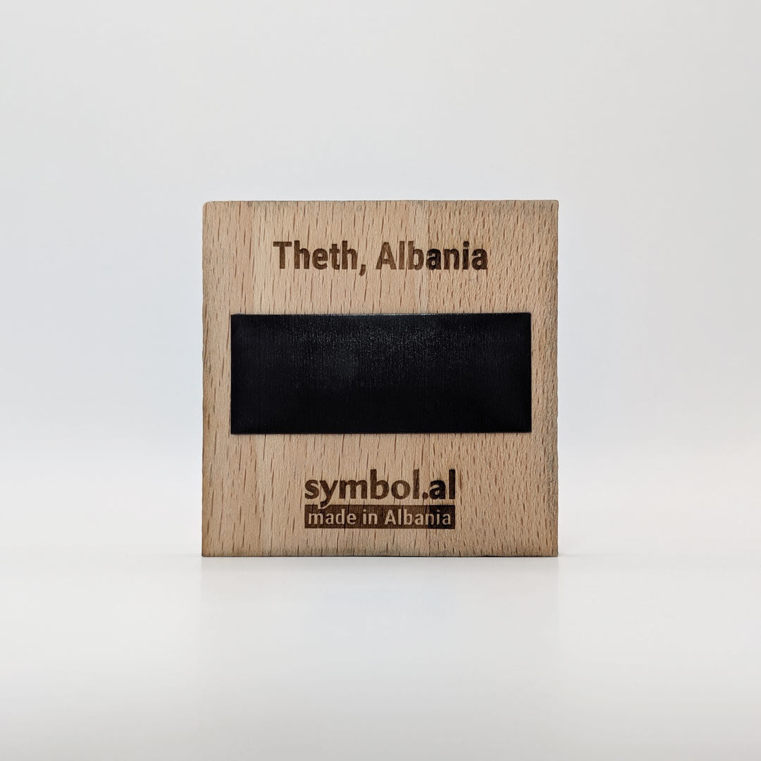 Thethi Church carved in wood – 3D Wood Bas-relief, souvenir made in Albania - symbol.al
Kisha e Thethit gdhendur në dru - basoreliev 3D në dru ahu, prodhuar në Shqipëri - symbol.al